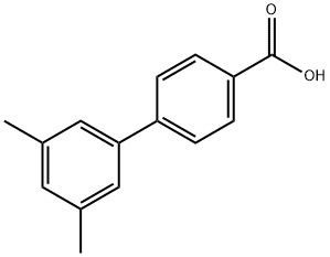 3',5'-DIMETHYLBIPHENYL-4-CARBOXYLIC ACID Struktur