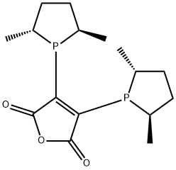 (-)-2,3-BIS[(2R,5R)-2,5-DIMETHYLPHOSPHOLANYL]MALEIC ANHYDRIDE|( - )-2,3 -双[(2R,5R)-2,5 -二甲基磷酸二甲酯]氢化物