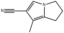 1H-Pyrrolizine-6-carbonitrile,2,3-dihydro-7-methyl-(9CI),505097-52-9,结构式