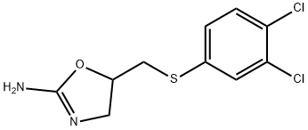 2-Amino-5-[(3,4-dichlorophenyl)thiomethyl]-2-oxazoline|