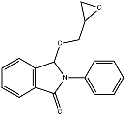 50516-42-2 2,3-dihydro-3-(oxiranylmethoxy)-2-phenyl-1H-isoindol-1-one 