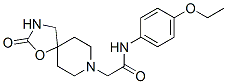 8-(p-Ethoxyphenylcarbamoylmethyl)-1-oxa-3,8-diazaspiro[4.5]decan-2-one Structure