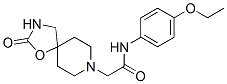 8-(p-Ethoxyphenylcarbamoylmethyl)-1-oxa-3,8-diazaspiro[4.5]decan-2-one,5053-04-3,结构式