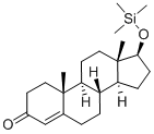 O-TRIMETHYLSILYLTESTOSTERONE Structure