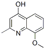 8-METHOXY-2-METHYLQUINOLIN-4-OL Struktur