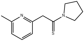 Pyrrolidine,  1-[2-(6-methyl-2-pyridinyl)-1-thioxoethyl]-  (9CI)|