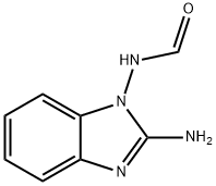 Formamide, N-(2-amino-1H-benzimidazol-1-yl)- (9CI) 化学構造式