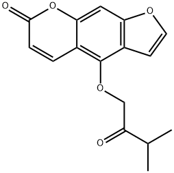 ISOOXYPEUCEDANIN Struktur