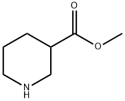 3-哌啶甲酸甲酯 结构式