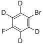 对溴氟苯-D4,50592-31-9,结构式