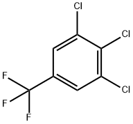 3,4,5-Trichlorobenzotrifluoride Structure