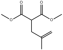 2-Methallylmalonic acid dimethyl ester 结构式