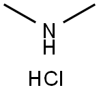 ジメチルアミン塩酸塩 化学構造式