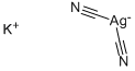 Potassium dicyanoargentate Structure