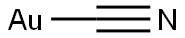 GOLD(I) CYANIDE Structure