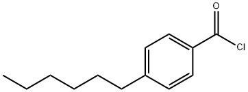 4-N-HEXYLBENZOYL CHLORIDE Struktur