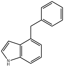 4-Benzyl-1H-indole Struktur