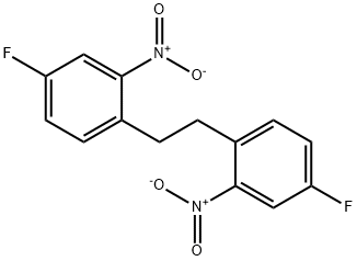 4,4'-difluoro-2,2'-dinitrobibenzyl Struktur