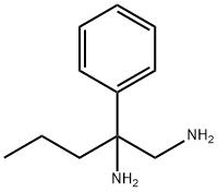 2-Phenyl-1,2-pentanediamine Structure
