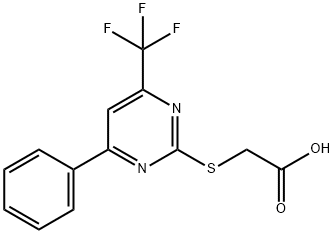506418-83-3 (4-苯基-6-三氟甲基-嘧啶-2-基硫基)-乙酸