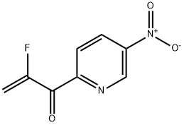 2-Propen-1-one, 2-fluoro-1-(5-nitro-2-pyridinyl)- (9CI),506437-49-6,结构式