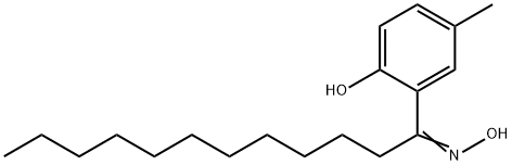 LAURYL p-CRESOL KETOXIME Structure