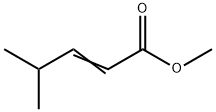 4-メチル-2-ペンテン酸メチル 化学構造式