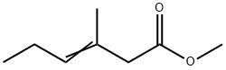 3-Methyl-3-hexenoic acid methyl ester,50652-84-1,结构式