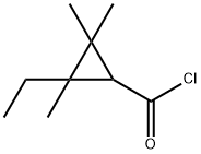 Cyclopropanecarbonyl chloride, 2-ethyl-2,3,3-trimethyl- (9CI)|