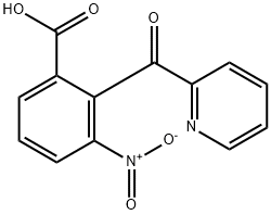 Benzoic  acid,  3-nitro-2-(2-pyridinylcarbonyl)-,50678-82-5,结构式