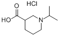 1-ISOPROPYL-PIPERIDINE-3-CARBOXYLIC ACID HYDROCHLORIDE,50678-87-0,结构式