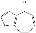 4H-Cyclohepta[b]thiophen-4-one Struktur