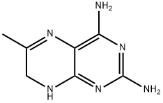 2,4-Pteridinediamine,1,7-dihydro-6-methyl-(9CI),50691-63-9,结构式