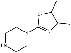 Piperazine, 1-(4,5-dihydro-4,5-dimethyl-2-oxazolyl)- (9CI) 化学構造式