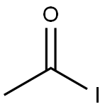 乙酰碘 结构式