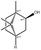 Borneol  Struktur