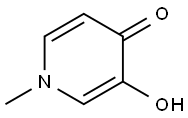 3-羟基-1-甲基-4(1H)-吡啶酮,50700-61-3,结构式