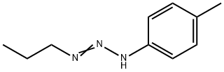 1-N-PROPYL-3-P-TOLYLTRIAZENE,50707-43-2,结构式