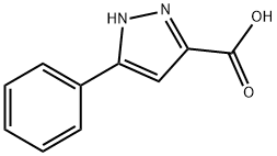 3-PHENYL-1H-PYRAZOLE-5-CARBOXYLIC ACID Structure