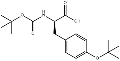 N-[叔丁氧羰基]-O-(叔丁基)-D-酪氨酸,507276-74-6,结构式