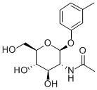 N-((2S,3R,4R,5S,6R)-4,5-二羟基-6-(羟甲基)-2-(间甲苯氧基)四氢-2H-吡喃-3-基)乙酰胺,50729-96-9,结构式
