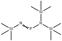 [BIS(TRIMETHYLSILYL)]-AMINO(TRIMETHYLSILYL-IMINO)PHOSPHANE 化学構造式
