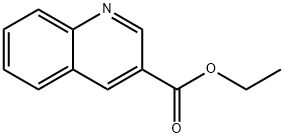 エチル 3-キノリンカルボキシラート 化学構造式
