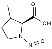 Proline, 3-methyl-1-nitroso- (9CI),507453-81-8,结构式