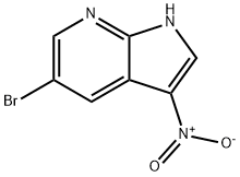 1H-Pyrrolo[2,3-b]pyridine, 5-broMo-3-nitro-