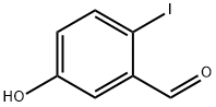 5-羟基-2-碘苯甲醛,50765-11-2,结构式
