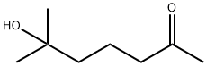 6-hydroxy-6-methylheptan-2-one Struktur