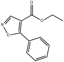 ETHYL-5-PHENYL-ISOXAZOLE-4-CARBOXYLATE Struktur