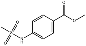 甲基 4-甲磺酰氨基苯酸盐 结构式