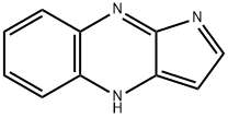 4H-Pyrrolo[2,3-b]quinoxaline Struktur